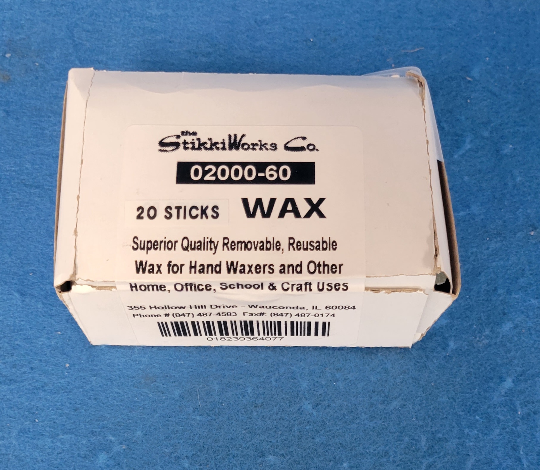 (image for) STIKKI WAX 20 STICK 10 OZ. BOX LECTRO-STIK WAX REPLACEMENT - Click Image to Close